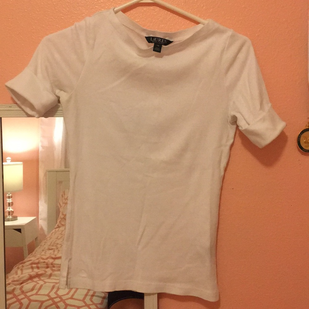 White Ralph Lauren T Shirt